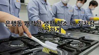 은행동 쾌적한 생활 청소✨ 내 집처럼 깨끗하게!